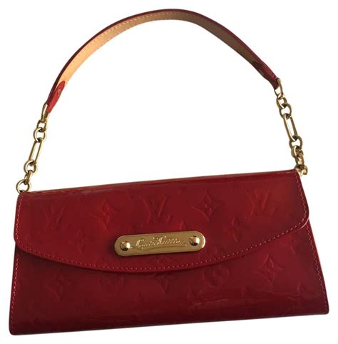 louis vuitton red clutch|louis vuitton clutches and wristlets.